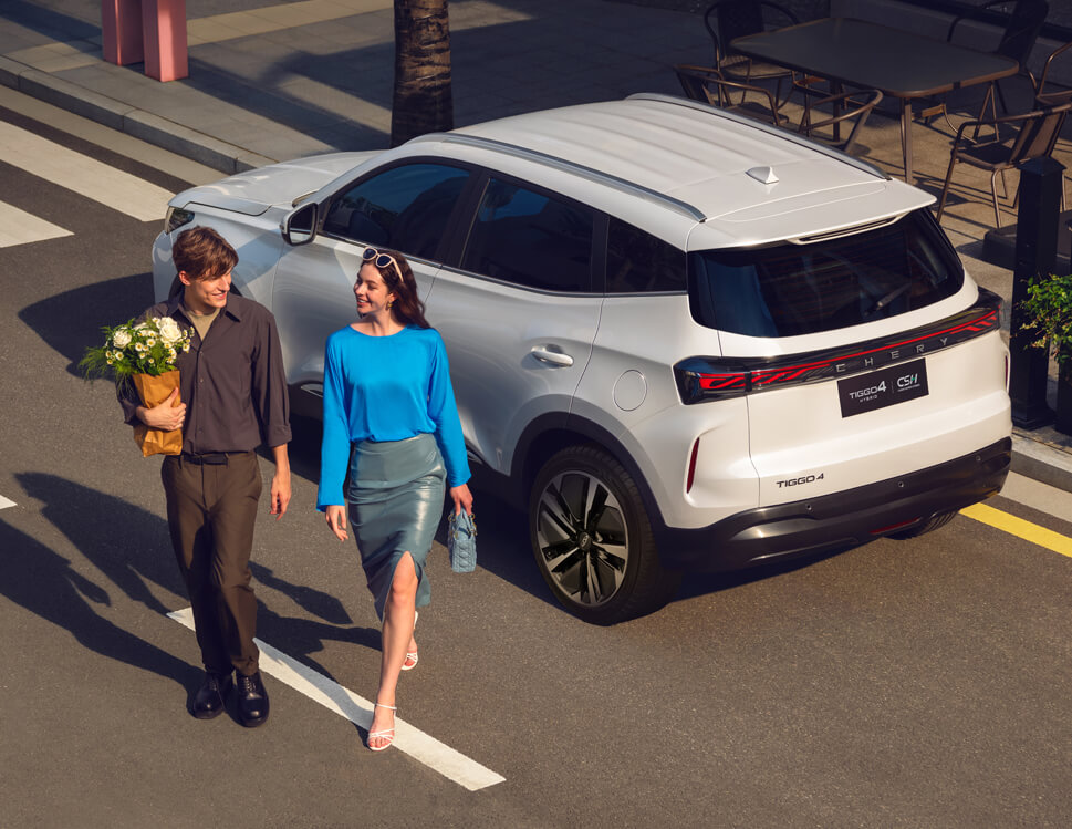 CHERY Tiggo 4 HEV - Exteriér - Kompaktné rozmery