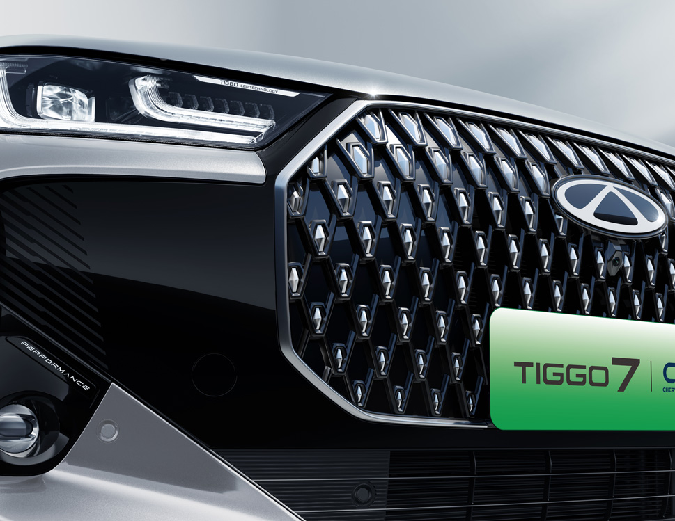 CHERY Tiggo 7 Hybrid - Exteriér - Mriežka Rhombus Diamond