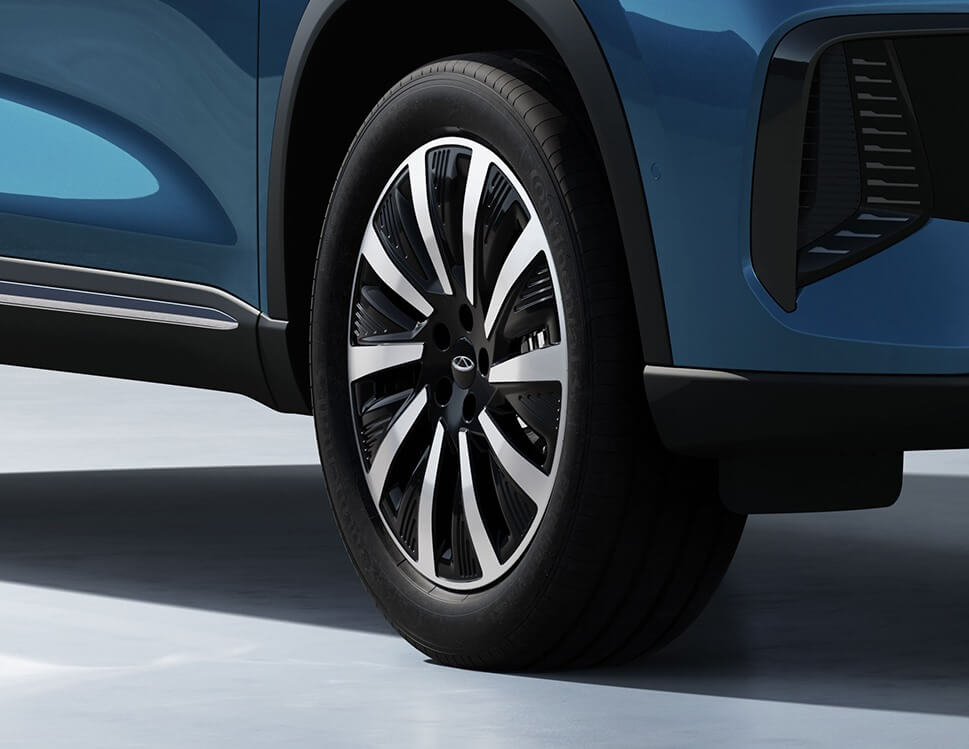 CHERY Tiggo 8 - Exteriér - 19-palcové kolesá z ľahkých zliatin